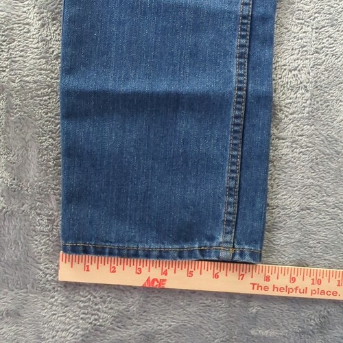 LEVI’S Girls 505 Jeans Youth Girls Size 16 (28X28) Medium Wash Straight Leg - Picture 6 of 12