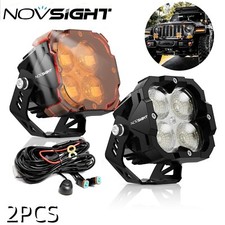 Novsight 3 Led Off-road Lights Bar Pod Flood Lamp For Jeep Truck Suv Pickup Atv Novsight 3 Led Off-road Lights Bar Pod Flood Lamp For Jeep Truck Suv Pickup Atv
