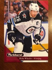 2017-18 UD Parkhurst Red Parallel #246 Blake Wheeler