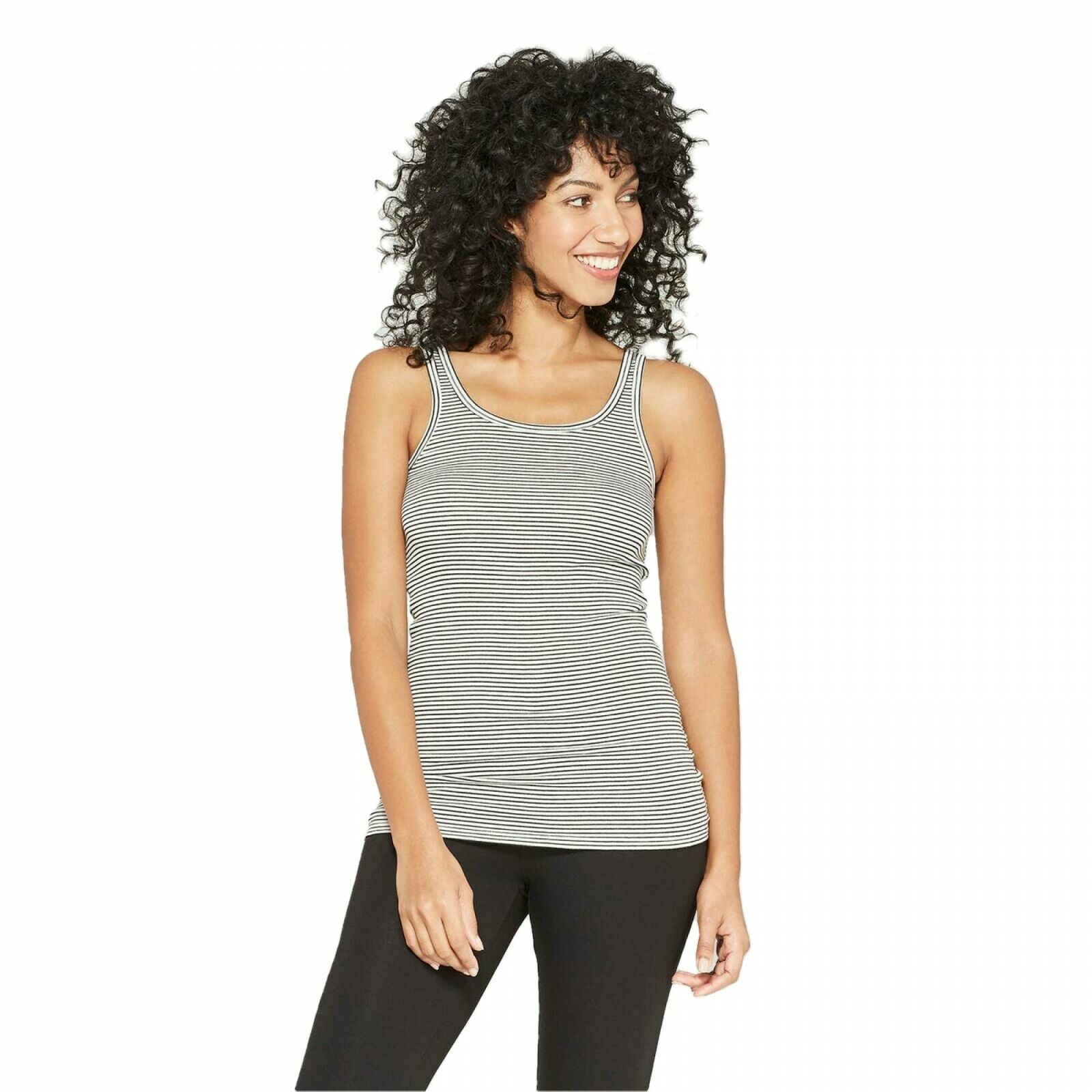 a new day striped tank