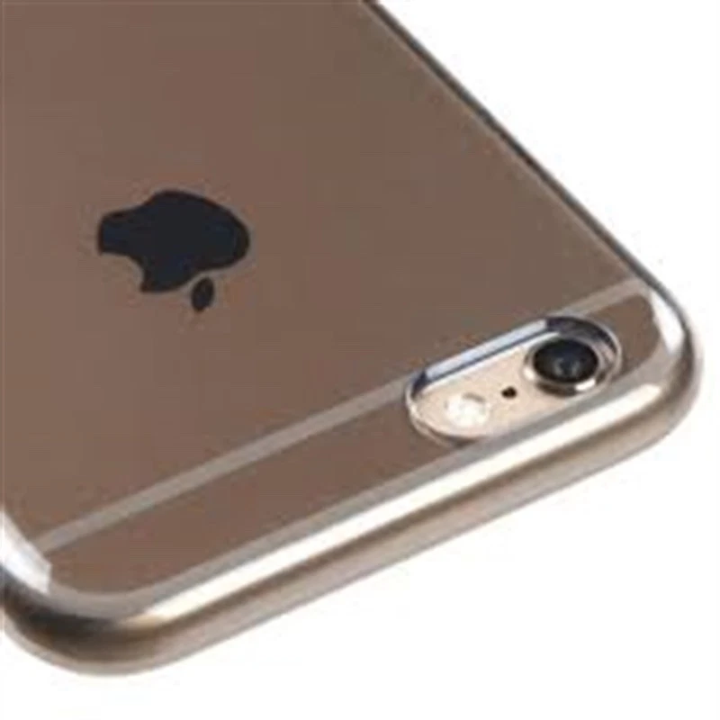 For Apple iPhone 6 6S Slim Clear Rubber Silicone Hard Protective Case Cover - Image 2 of 3