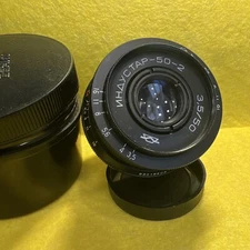 Export KMZ Industar 50-2 3.5/50 portrait pancake lens SLR & Digital M42  #000067