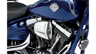 Cobra PowrFlo Air Intake Cleaner Filter Kit Chrome Billet Harley Big Twin 99-17