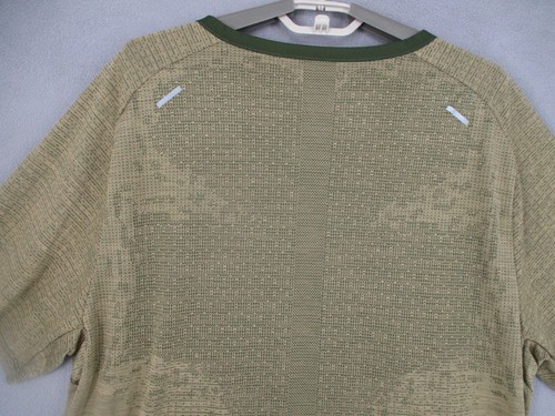 Nike Shirt Mens Extra Large Green Tech Knit Ultra Advanced Dri Fit Running ADV - Picture 8 of 15