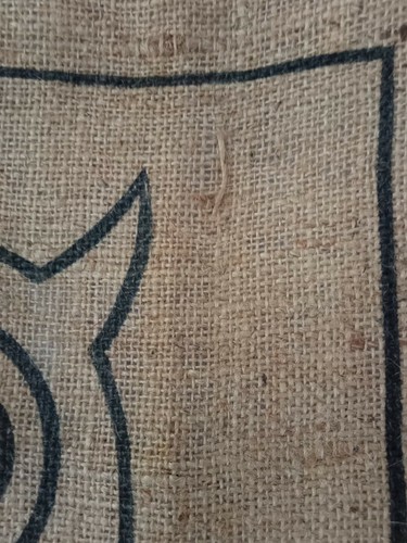 Southbury Mfg OWL Vtg 1975 Punch Needle Embroidery Canvas Rug Wall Art 13"x23" - Picture 4 of 7