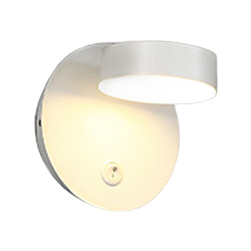 7W LED Wall Sconce Bedside Lamp Adjustable Reading Light Fixture Switch Bedroom - Bild 9 von 14
