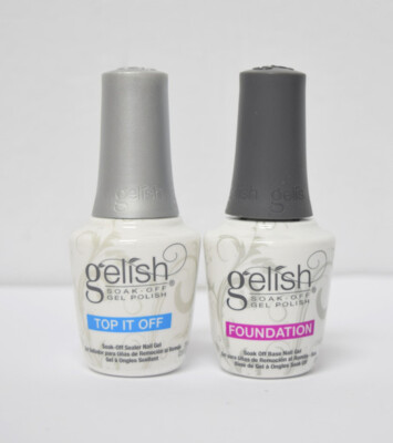Gelish Soak Off Gel Top, Base, Probond, pH Bond & Cuticle Oil 0.5 oz - Pick Any