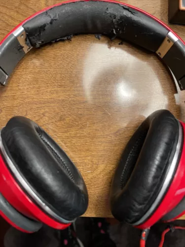 Rare Vintage Beats By Dr Dre Monster Solo HD Headphones (Red)