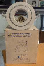 Halolite Cast Range Downlighter HA-DLM202 White Metal New