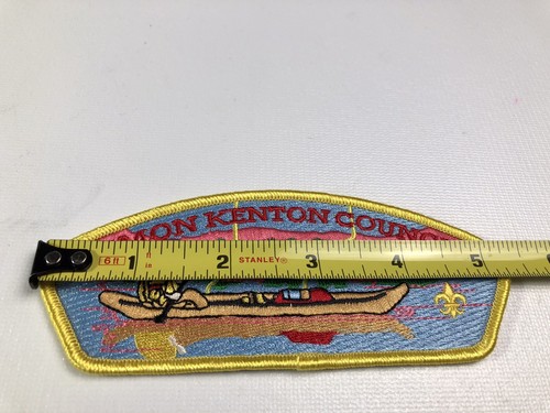 BSA Boy Scouts Shoulder Patch Simon Kenton Council OH KY Ohio Kentucky - Picture 3 of 4