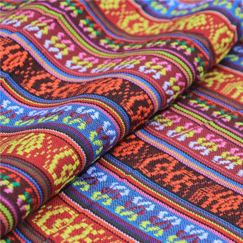 Stripe Tribal Ethnic Cotton Fabric DIY Upholstery Curtain Table Cloth By Meter - Bild 7 von 20