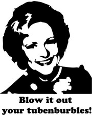 Rose Nylund vinyl decal bumper sticker Betty White The Golden Girls tv show