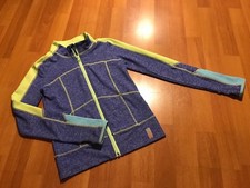 ZELLA GIRL Full Zip Jacket Active Fitness Yoga Sweatshirt Size Medium 8/10 Kids