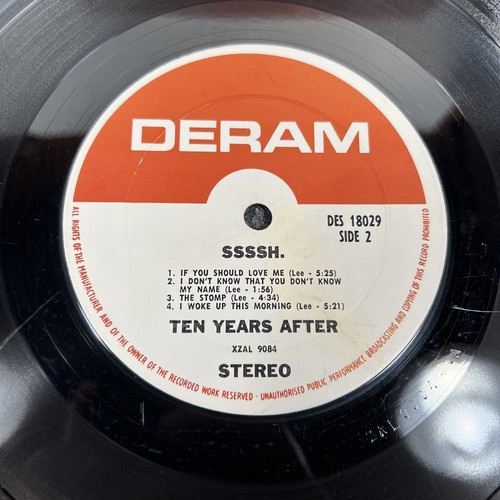 TEN YEARS AFTER Ssssh LP Gatefold Sleeve 1969 DERAM DES 18029 - VG - Picture 7 of 9