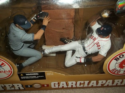New in Box McFarlane Derek Jeter & Nomar Garciaparra SE Deluxe Boxed Set 2 Pack - Picture 2 of 12