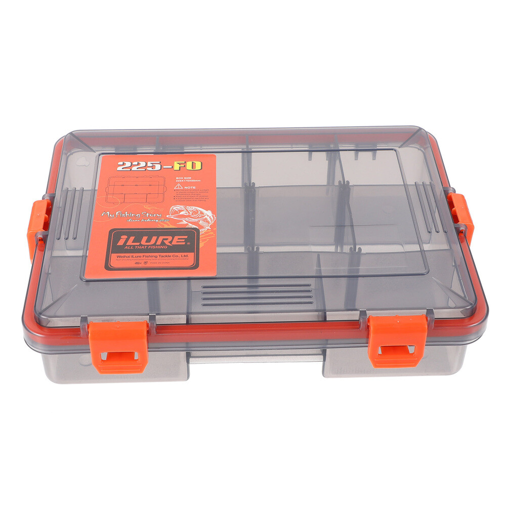 Tackle Case Plastic Storage Bins Fishing Gear Box Container eBay