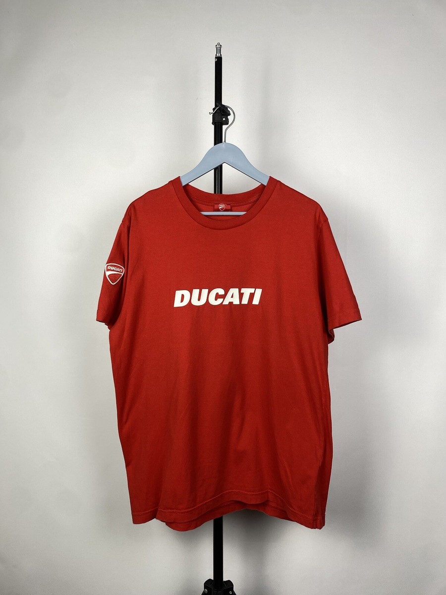 T-shirt Ducati Moto Propriétaires Club - Rallye 12e Année 1992 - Hanes Beefy-T, Blanc, Neuf Sans étiquettes