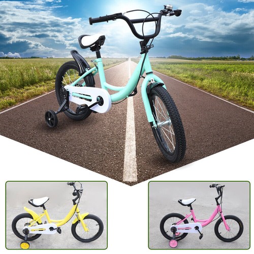 Kinderfahrrad 16 Zoll Jungen Mädchen Fahrrad ab 4-8 Jahre Kinder fahrräder Rad - Bild 6 von 24