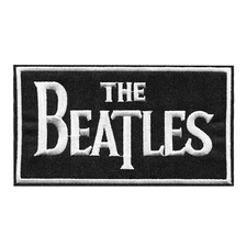 The Beatles Embroidered Iron-On Patch – Classic UK Rock Band Logo