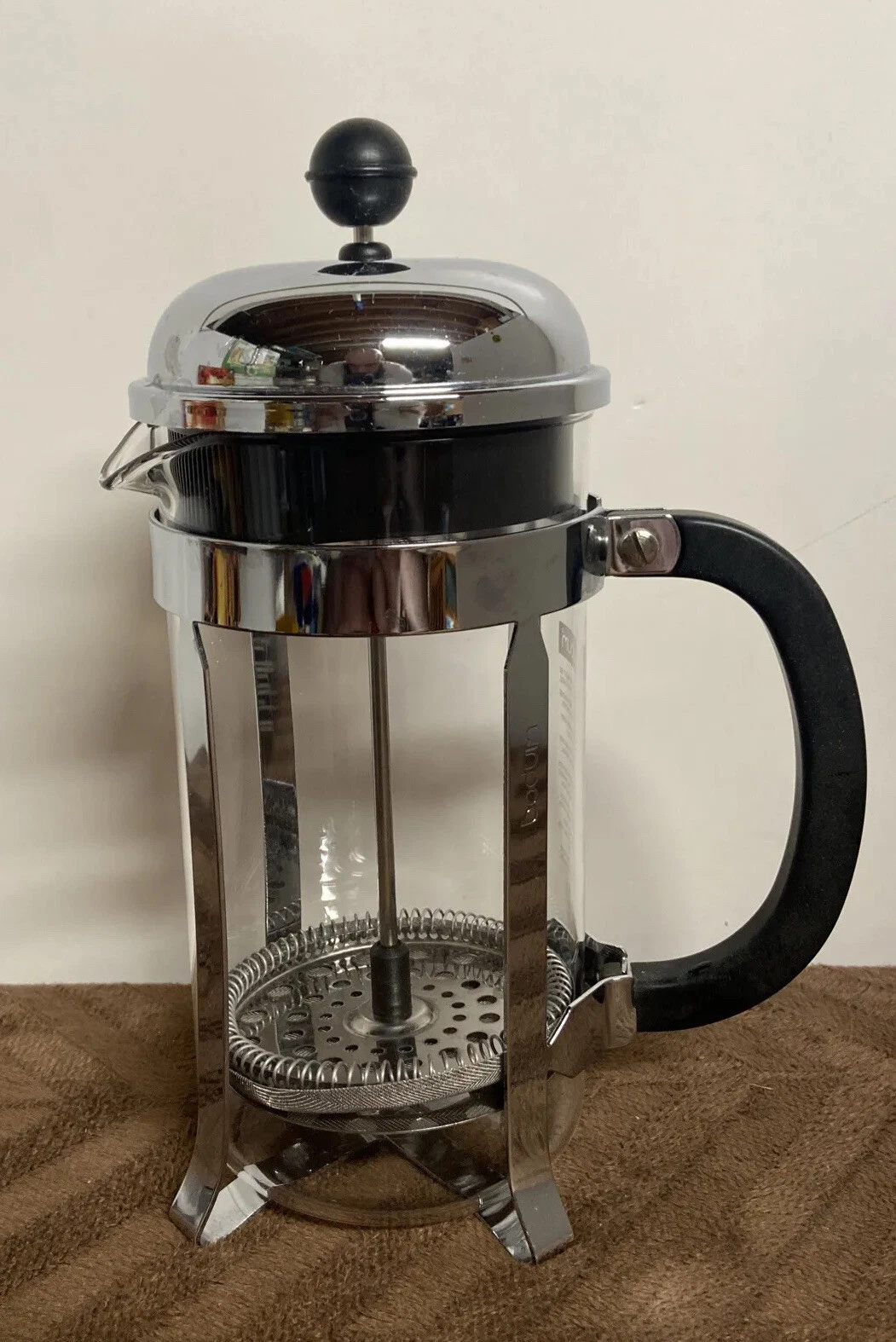 Bodum Chambord 4-Cup Chrome French Press Coffee Maker