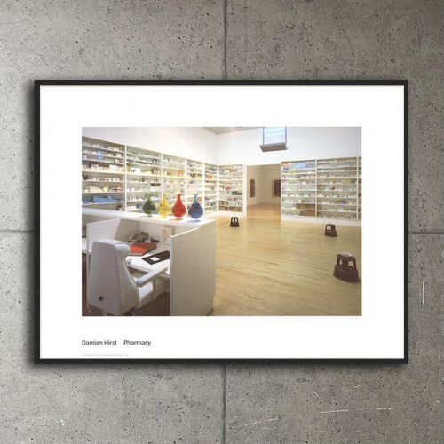 Framed/Pharmacy/Damien Hirst - Picture 1 of 4