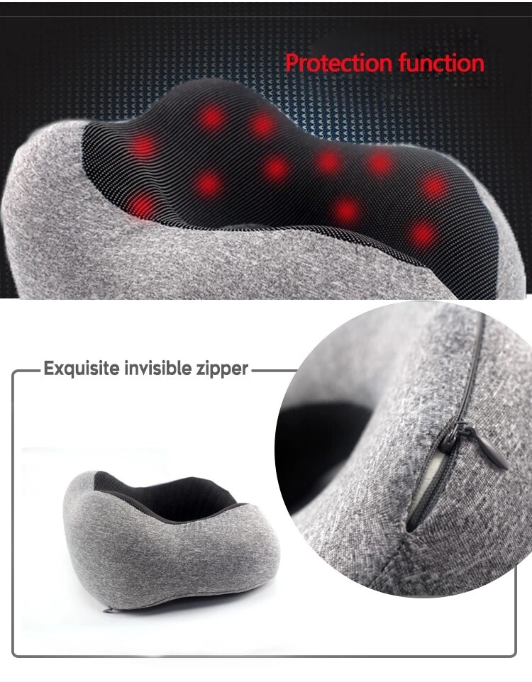 Memory Foam Travel Pillow for Comfortable Journeys