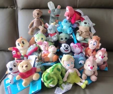 Disney Store Ratatouille stitch Groot Dale PASCAL Magnetic Shoulder Plush Toy