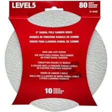 LEVEL5 9 Drywall Radial Pole Sanding Disc - 8...