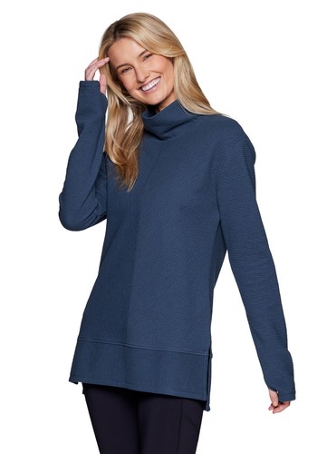 RBX Studio Jacquard Mock Neck Pullover - Picture 23 of 50