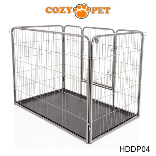 Cozy Pet Heavy Duty Playpen Puppy Run Crate Pen Dog Cage - ABS Floor H 90.5cm - Picture 7 of 12