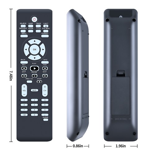 New NF801UD Remote Control For Magnavox TV 26MD311B/F7 26MD350B/F7 32MD301B/F7 - Picture 5 of 5