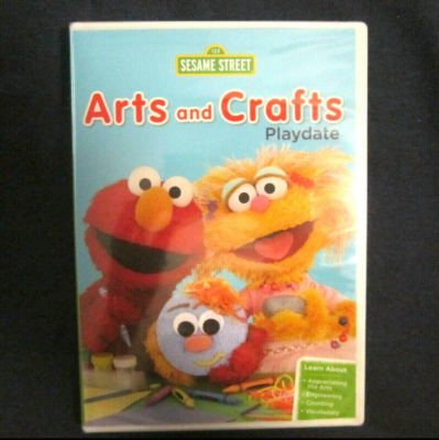 DVD Sesame Street ARTS and CRAFTS PLAYDATE (134 minutes) | eBay