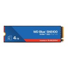 WD Blue SN5100 NVMe SSD 4TB (Up to 6,900 MB/s read speeds, M.2 2280, PCIe Gen 4.