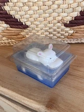 Oregon Rain Soap Novelty Hippo In Water Unscented