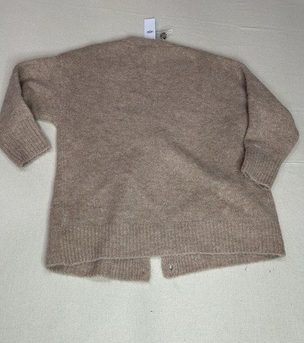 Ugg Womens Jaelyn Camel Wool Blend Long Sleeves Cardigan NWT MSRP-$168 B1 - Picture 2 of 7