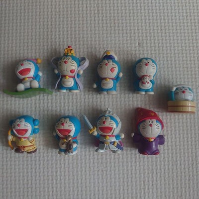 Doraemon Mini Figur Serie 21 Sammlerstück Set 9 authentische Japan Anime Spie...