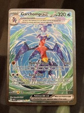 Garchomp ex 245/182 SV04: Paradox Rift Holo Pokemon Card Full Art Water Type