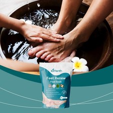 Foot Soak Salt Moisturizing and Exfoliating for Intensive Foot Care Treatment