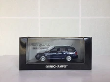 Volkswagen Bora Variant 1999 Dark Blue 1/43 MINICHAMPS Diecast New