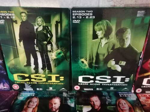 csi crime scene Investigation Series 1-13 Plus Grave Danger Dvd Box Set - Picture 3 of 19