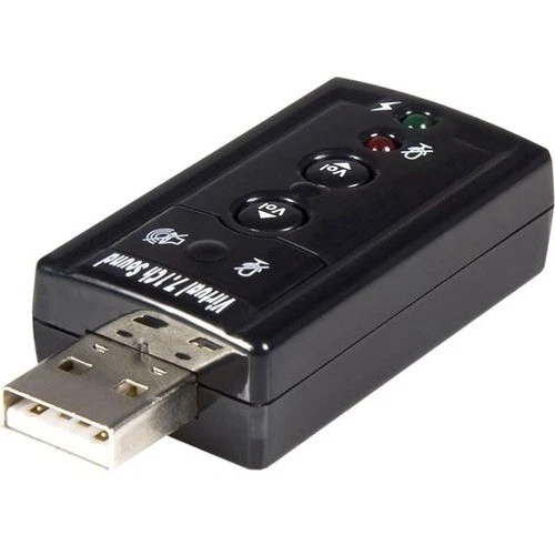 StarTech USB audio adapter - virtual 7.1 - external sound card - stereo audio - Image 2 of 4