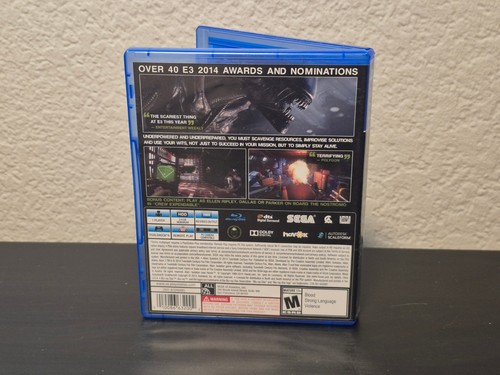 PS4 Alien Isolation Game 2014 Complete w/ Insert SEGA Survival Horror - Picture 3 of 3