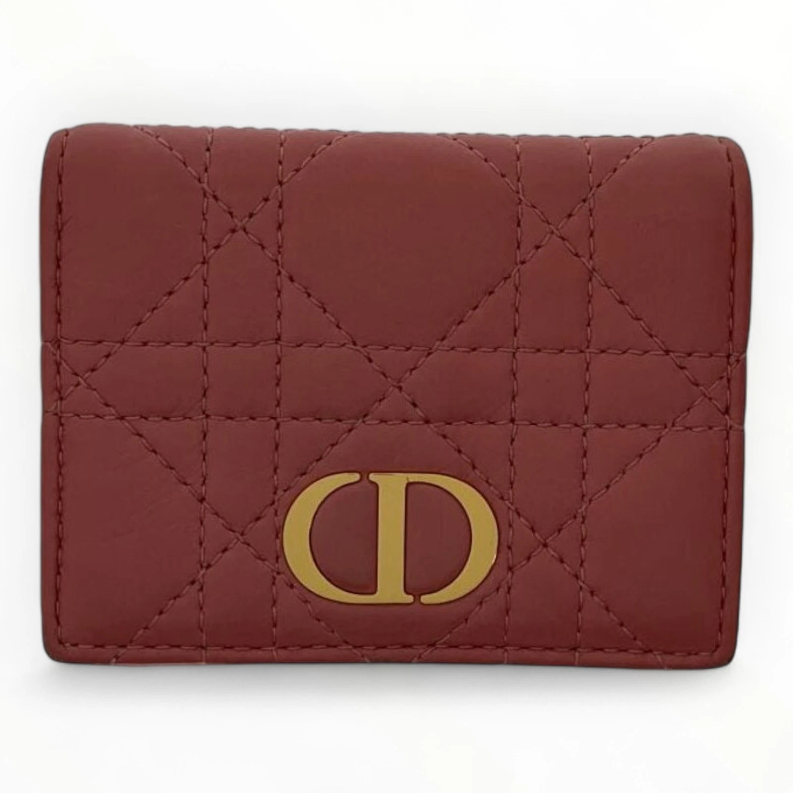 Portefeuille femme Christian Dior Cannage logo CD 33 MA 0231 6585