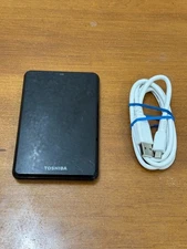 Toshiba External Hard Drive 300 GB Mini USB 2.0 , Fair cosmetic