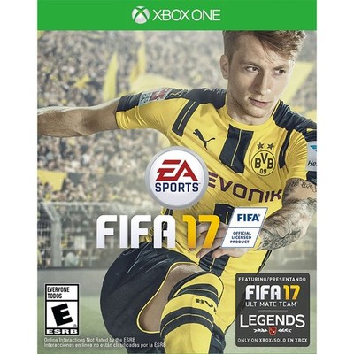 FIFA 17 Ultimate Team Legends Video Game Xbox One Soccer Single Multiple Player