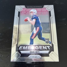 2024 Panini Prizm Drake Maye Emergent Base Rookie Card RC Patriots NEW ENGLAND