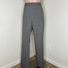 Tommy Hilfiger Mens 32x31 Dress Pants Gray Flat Straight Work Slacks Trousers