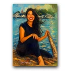 Selena Quintanilla-Perez #23 Art Card Limited 4/50 Edward Vela Signed (Music -)
