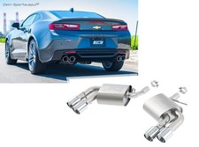 Borla S-TYPE Sportauspuff Chevrolet Camaro 6 Coupe 3.6 V6 ab2016 je 2x101mm rund