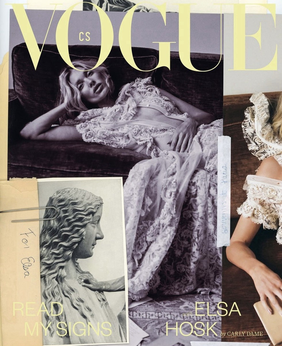 Vogue CS Czechoslovakia Czech Slovak October 2025 Elsa Hosk